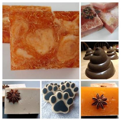 Mystery 5 pack of all natural soaps..